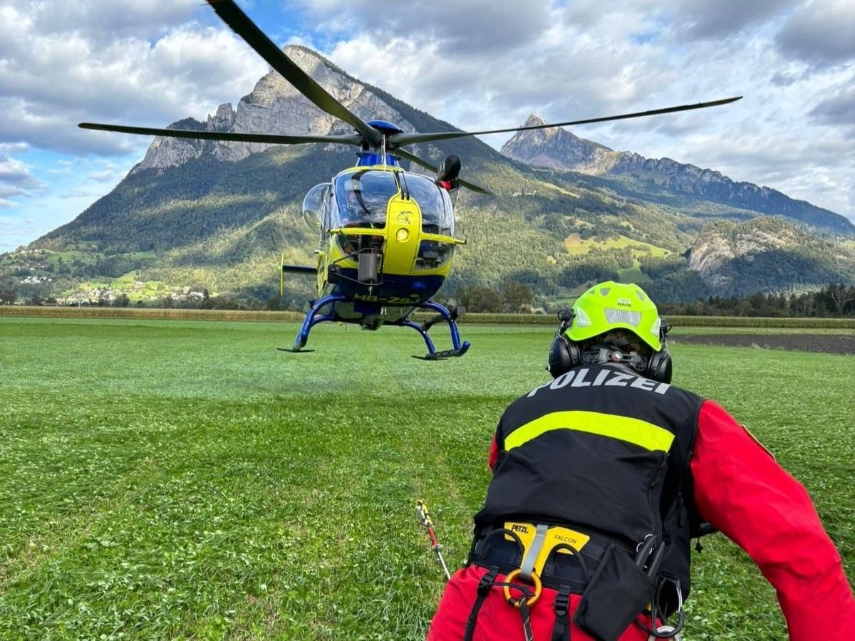 Unterwegs mit der Alpinpolizei Liechtenstein