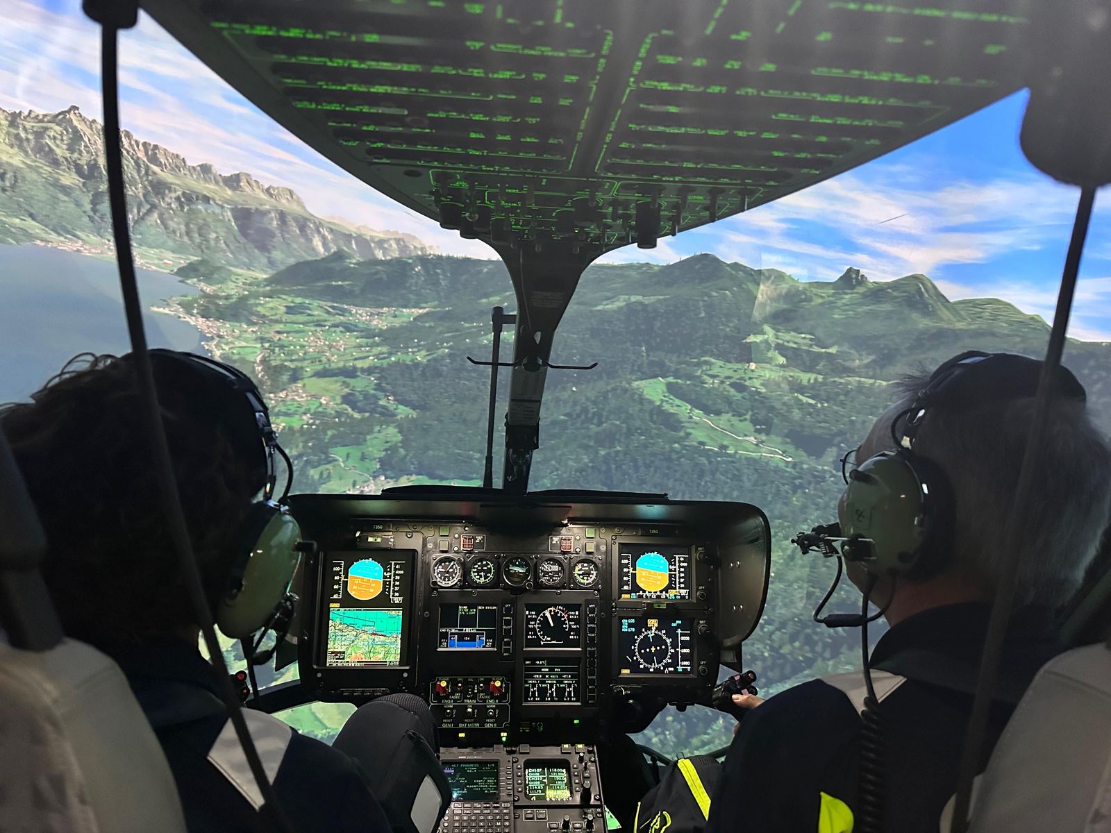 Hightech-Training: AAA im Flugsimulator