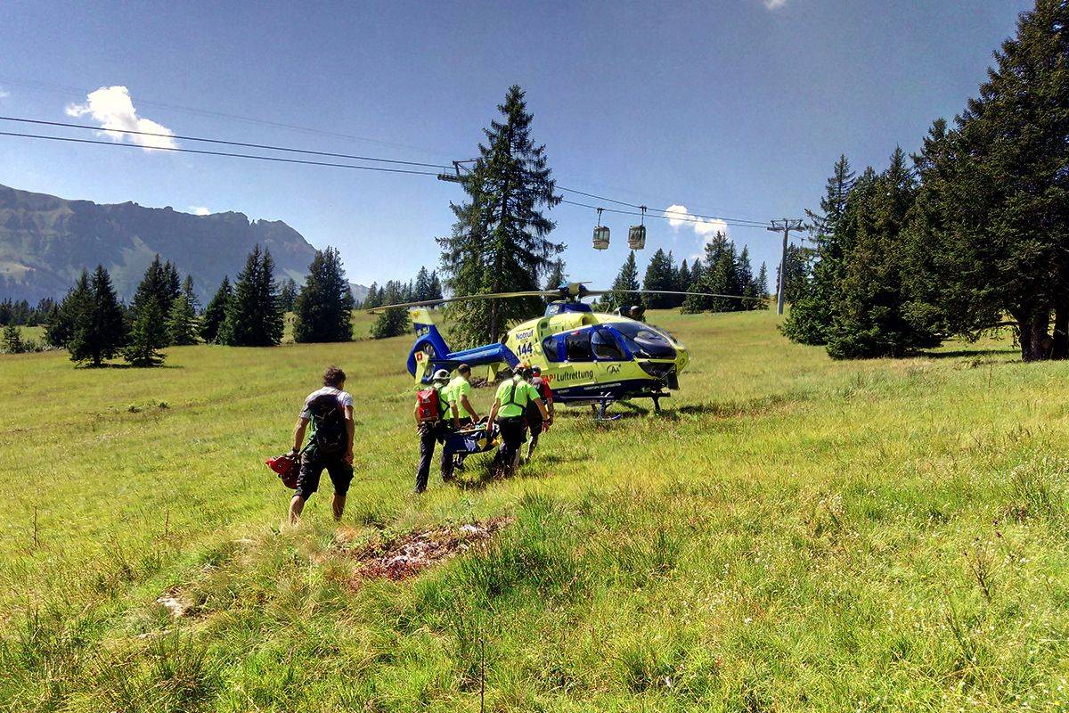Christoph Liechtenstein im Einsatz